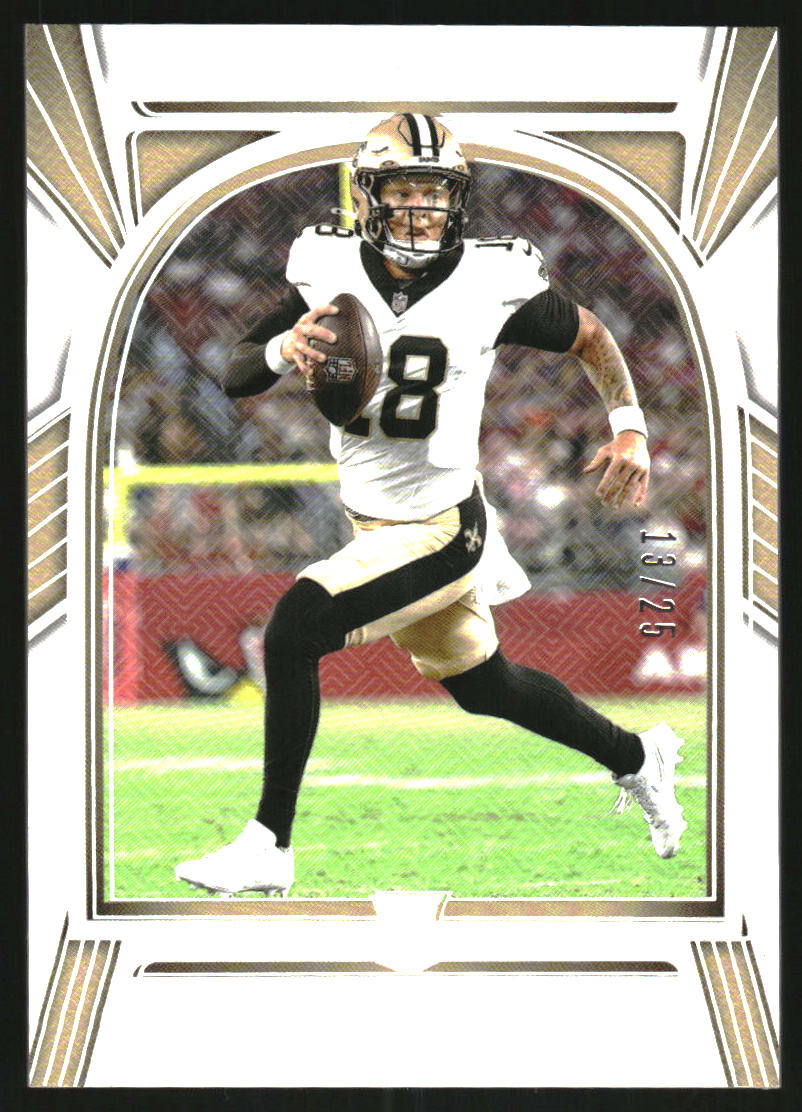 2024 Panini National Treasures Treasured Rookies Holo Silver #11 Spencer Rattler /25