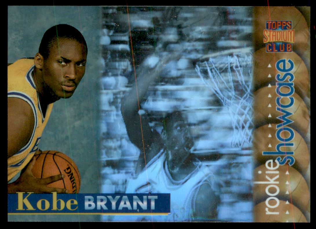 topps stadium club kobe bryant rookie card