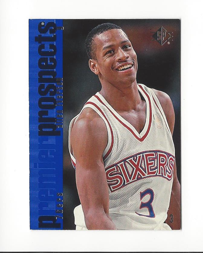 1996-97 SP #141 Allen Iverson RC