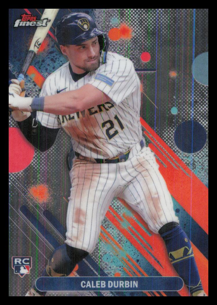 2025 Finest #80 Caleb Durbin RC - NM-MT - Three Stars Sportscards ...