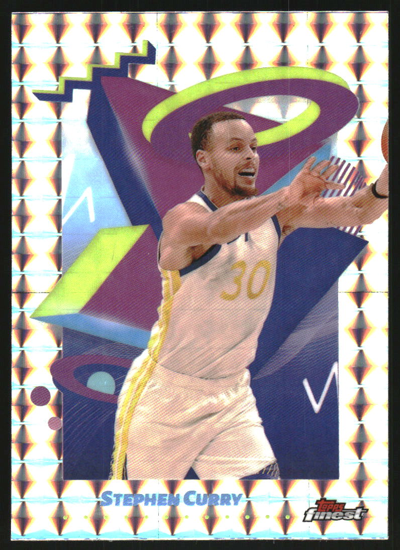 2024-25 Finest Geometric Refractors #290 Stephen Curry R
