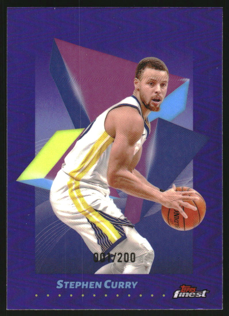 2024-25 Finest Purple Refractors #89 Stephen Curry C
