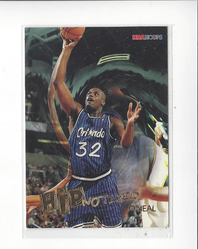1996-97 Hoops HIPnotized #H13 Shaquille O'Neal