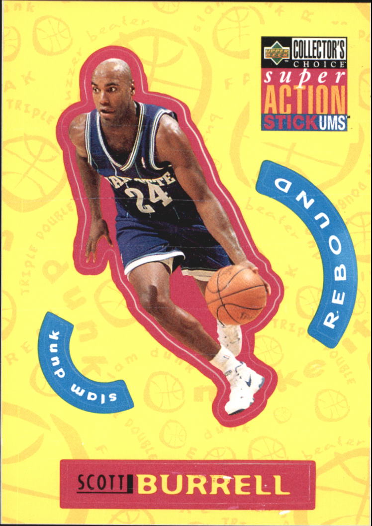 1996-97 Collector's Choice Stick Ums 1 #S3 Scott Burrell on