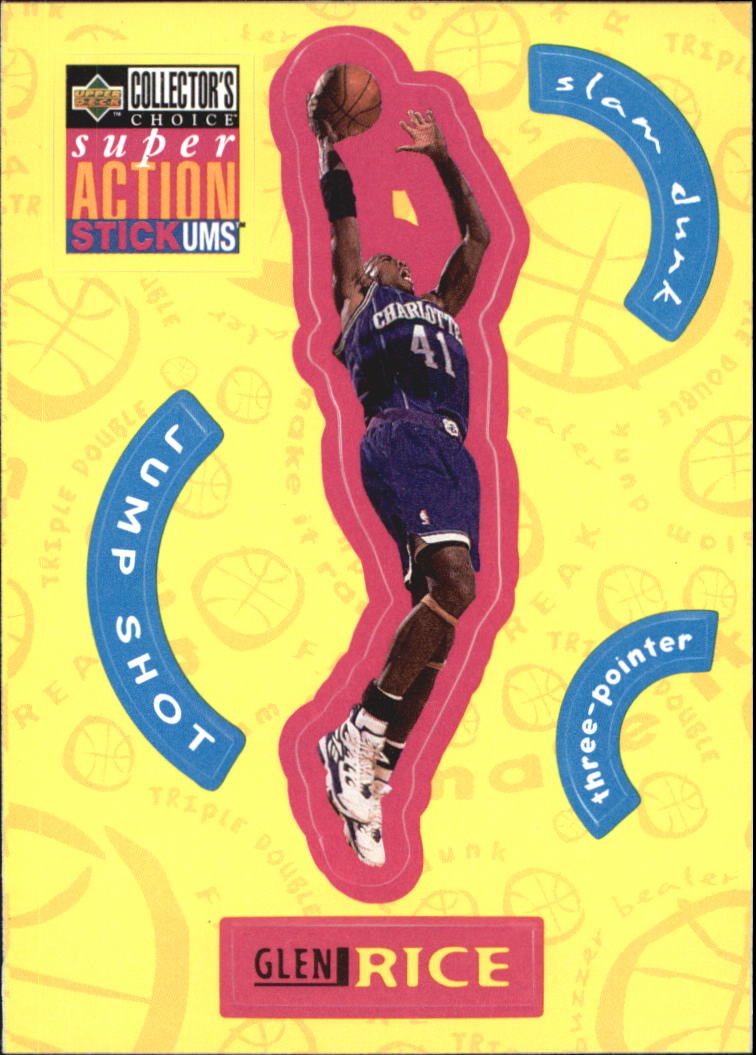 1996-97 Collector's Choice Stick Ums 2 #S3 Glen Rice