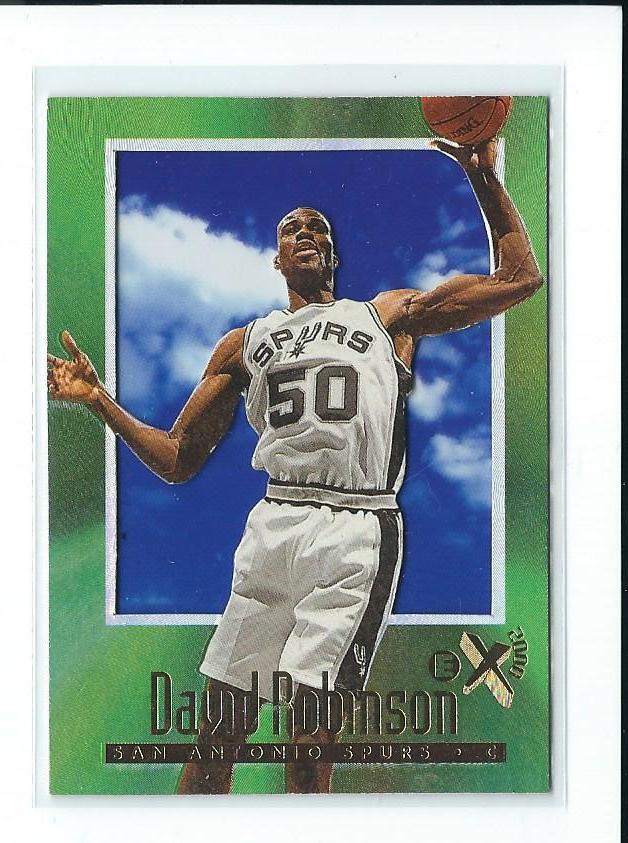 1996-97 E-X2000 #65 David Robinson