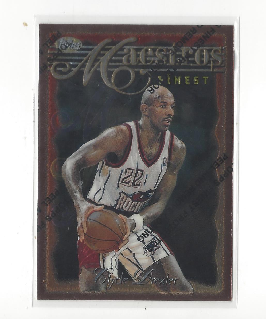 Clyde Drexler cards (1989-2022) Blazers Rockets - You Choose - Picture 85 of 162