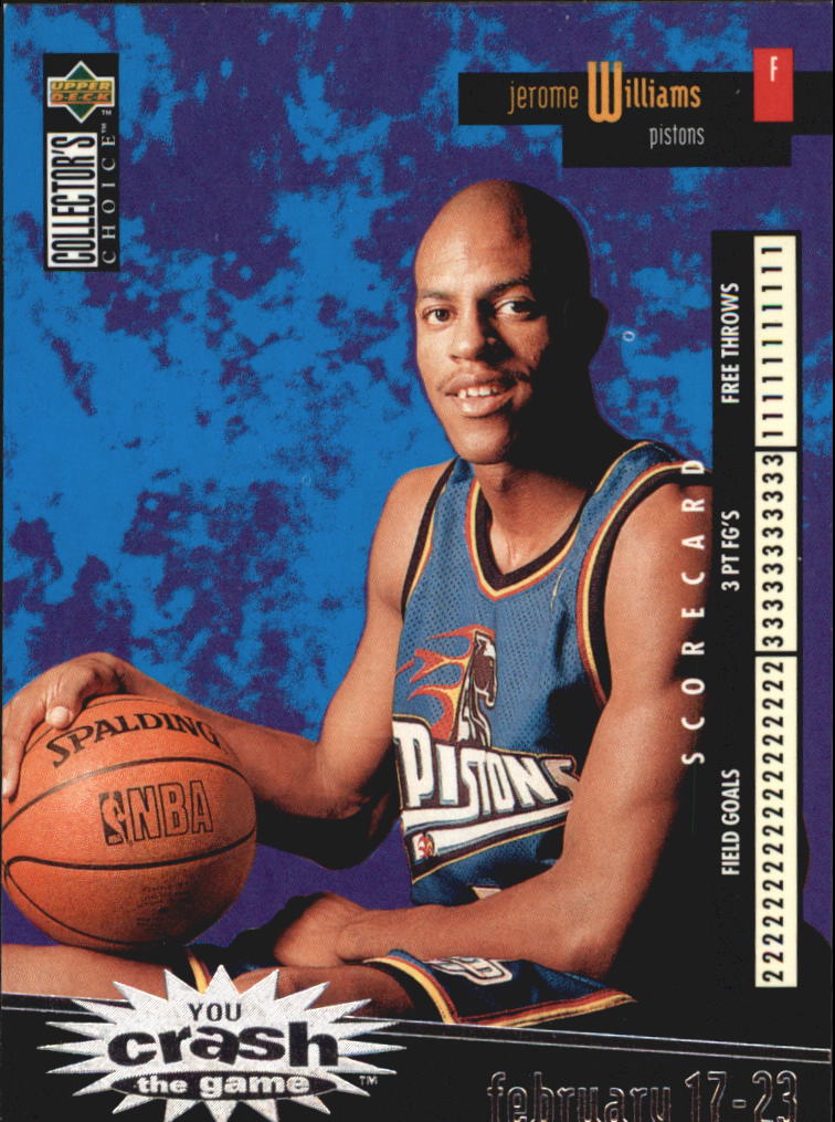 Wチャンス賞　エイト 1996-97 Collector's Choice Crash the Game Scoring 2 #C8 Jerome