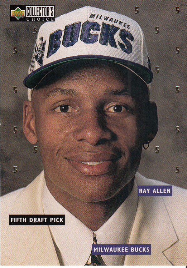 1996-97 Collector's Choice Draft Trade #DR5 Ray Allen