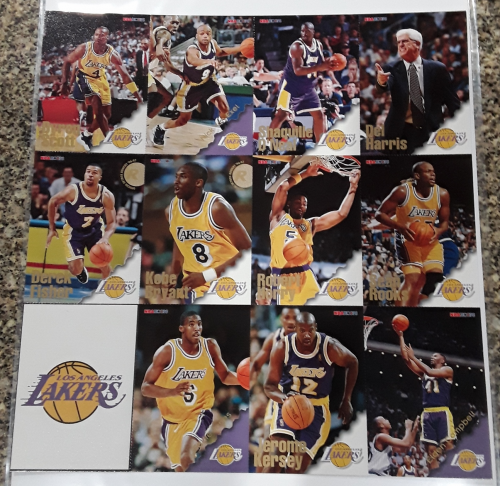 Kobe Bryant / Elden Campbell / Derek Fisher 1996-97 Collector's