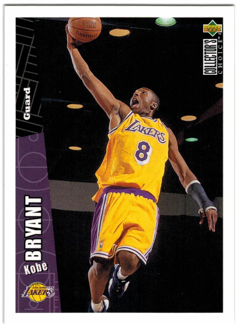 1996-97 Collector's Choice Los Angeles Lakers #LA2 Kobe Bryant