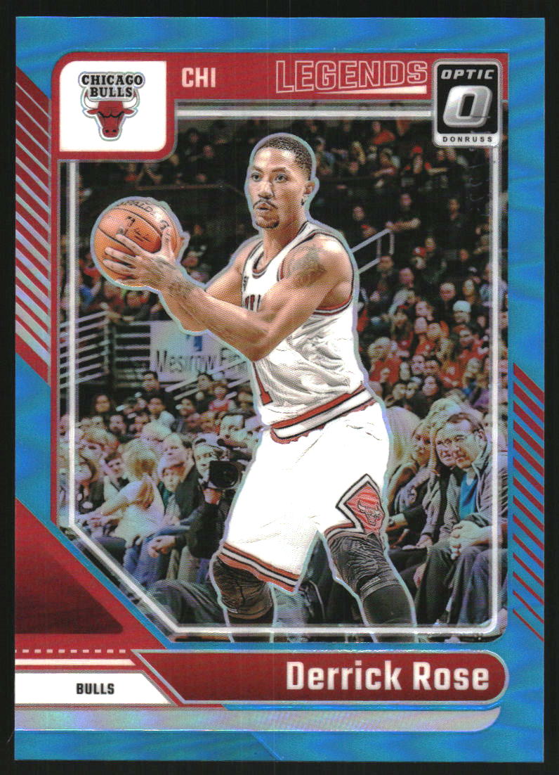 2024-25 Donruss Optic Aqua #233 Derrick Rose LGD