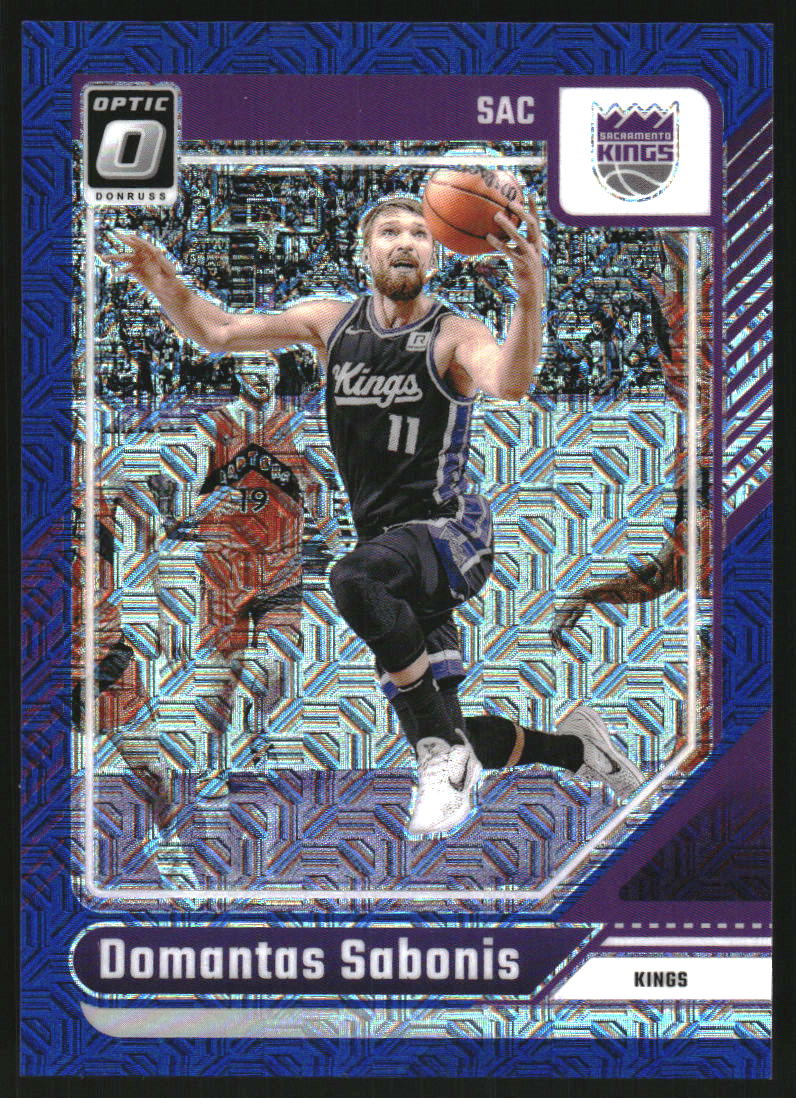 2024 Donruss Optic Basketball Choice Blue Domantas Sabonis #64