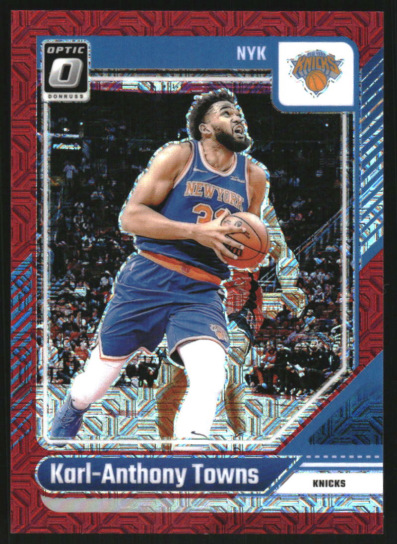 2024-25 Donruss Optic Choice Red #158 Karl-Anthony Towns