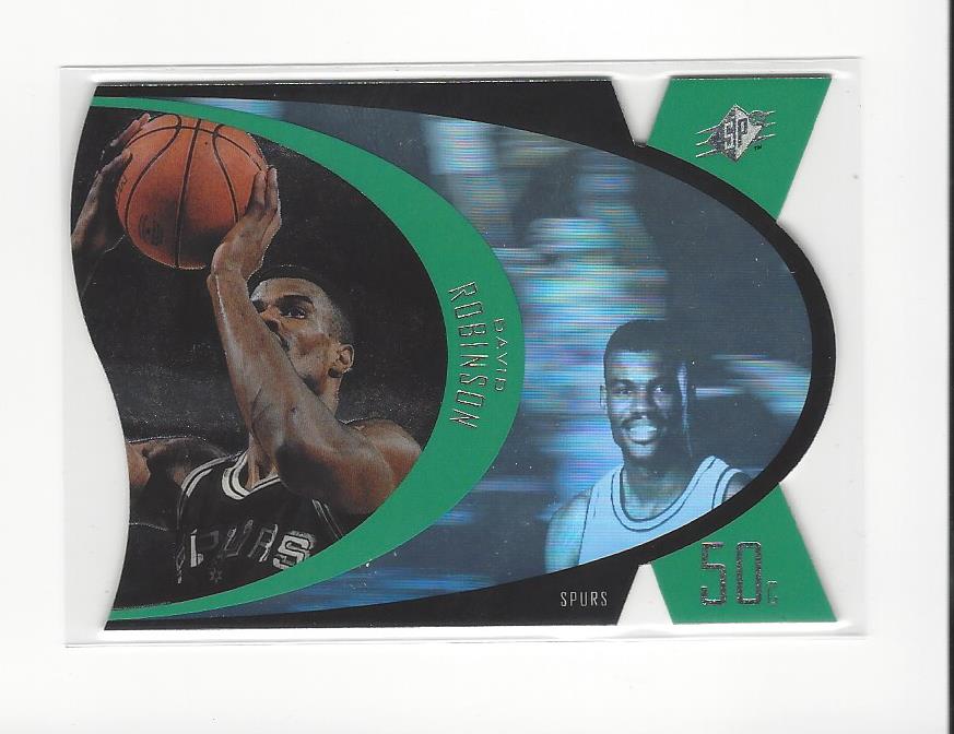 1997 SPx #41 David Robinson