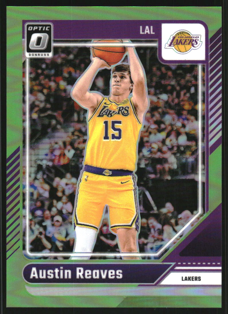 2024-25 Donruss Optic Lime Green #140 Austin Reaves