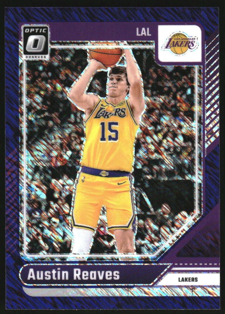 2024-25 Donruss Optic Purple Shimmer #140 Austin Reaves
