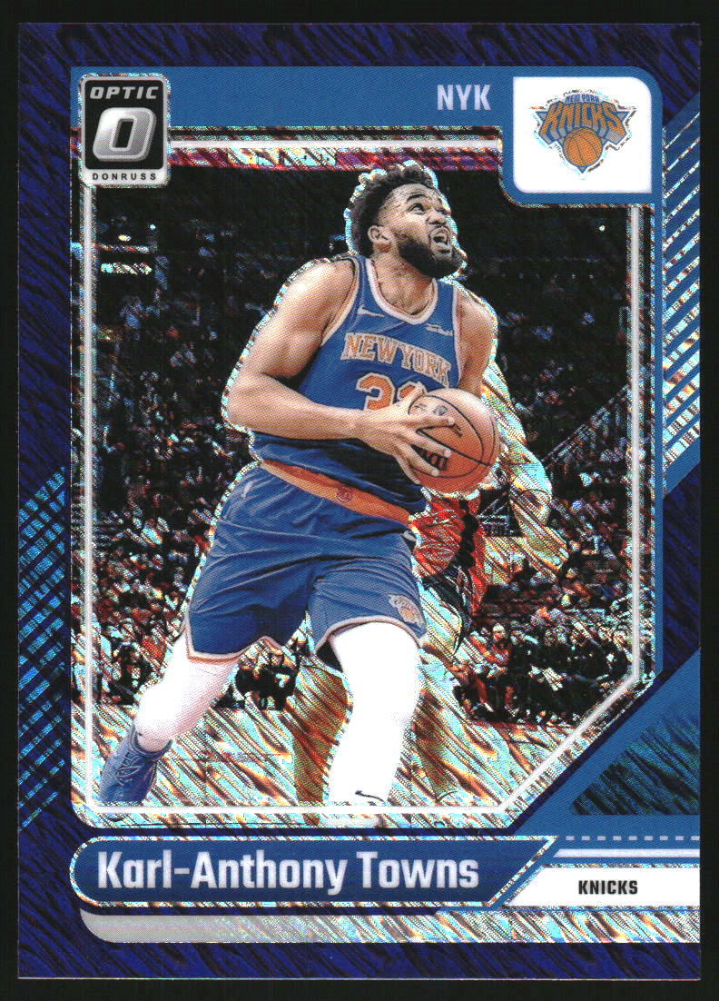 2024-25 Donruss Optic Purple Shimmer #158 Karl-Anthony Towns