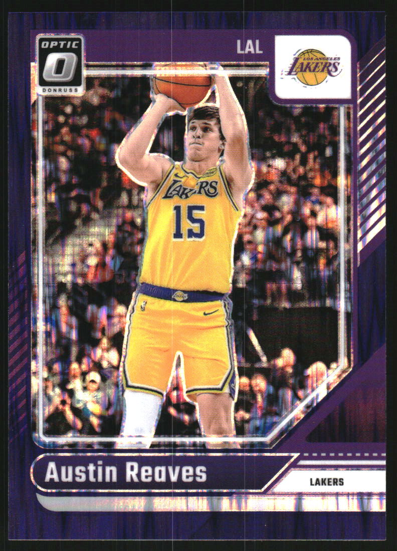 2024-25 Donruss Optic Purple Shock #140 Austin Reaves