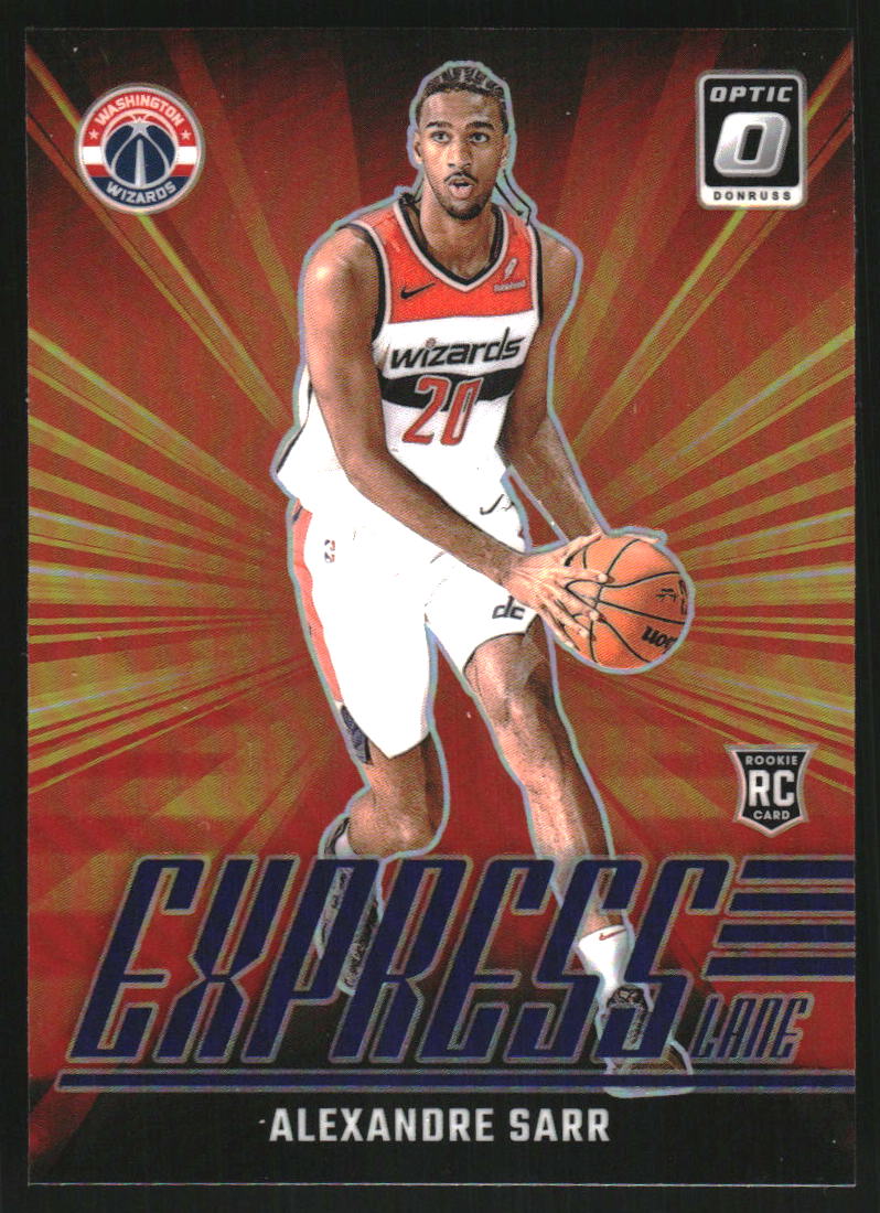 2024-25 Donruss Optic Express Lane Purple #11 Alexandre Sarr