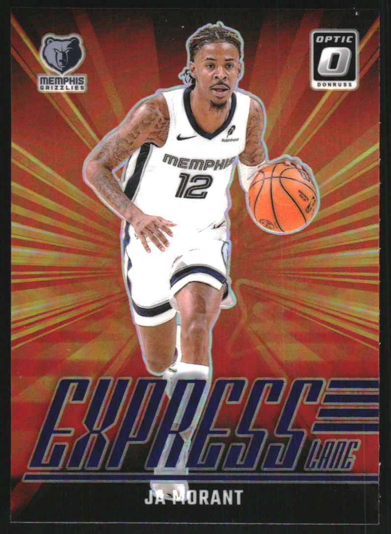 2024-25 Donruss Optic Express Lane Purple #17 Ja Morant