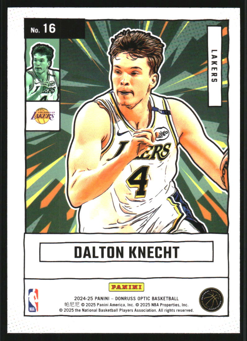 2024-25 Donruss Optic Net Marvels #16 Dalton Knecht