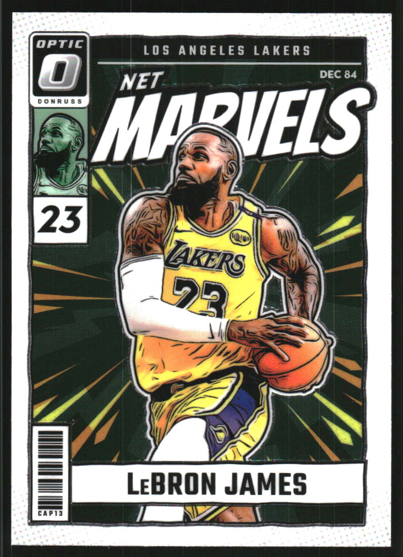 lebron marvels card