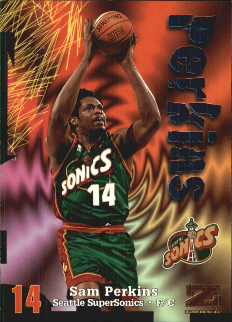 1997-98 Z-Force #129 Sam Perkins on Fanatics Collect