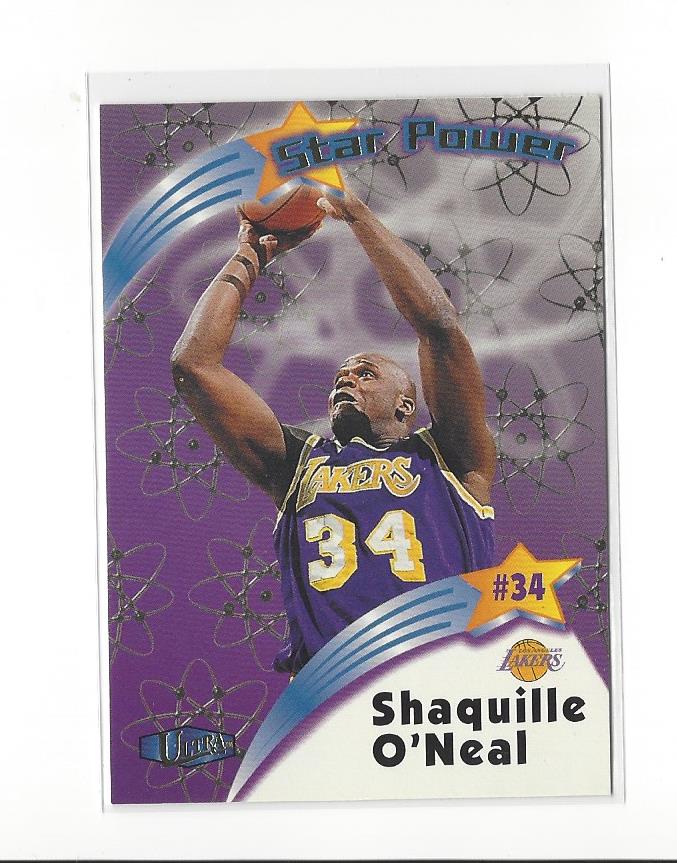 1997-98 Ultra Star Power #SP4 Shaquille O'Neal