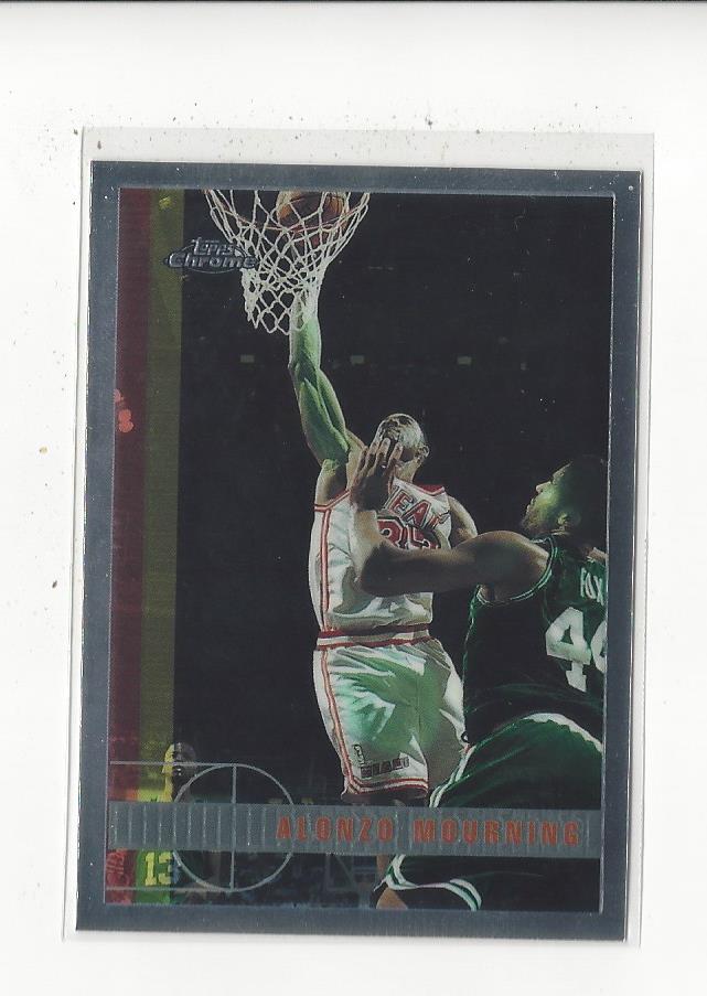 1997-98 Topps Chrome #101 Alonzo Mourning