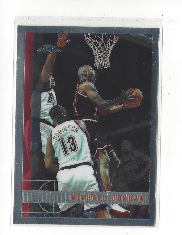 1997-98 Topps Chrome #123 Michael Jordan