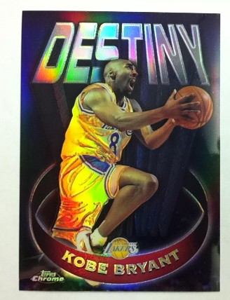 KOBE BRYANT 1998 TOPPS REFRACTOR DESTINY
