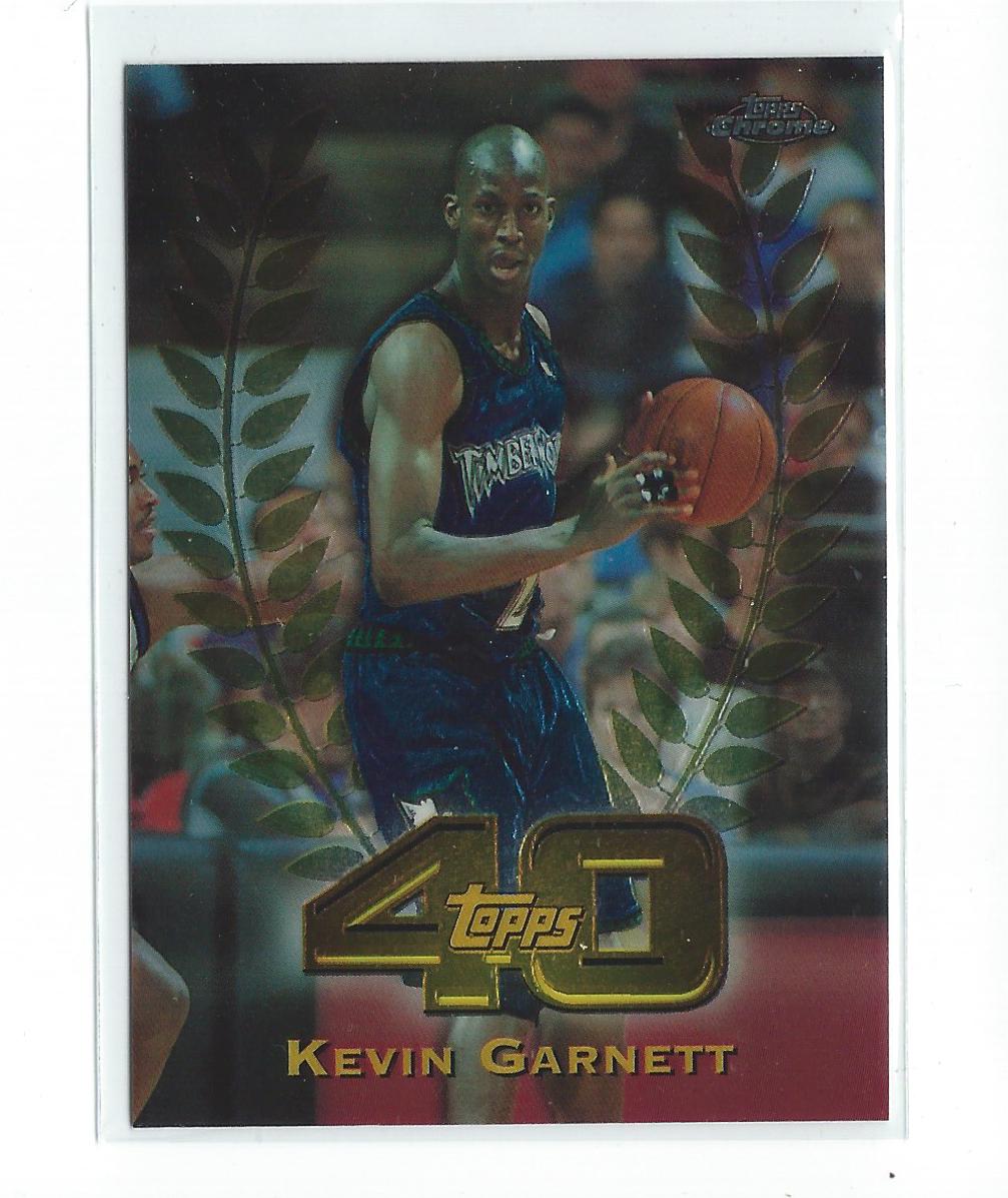 1997-98 Topps Chrome Topps 40 #T11 Kevin Garnett