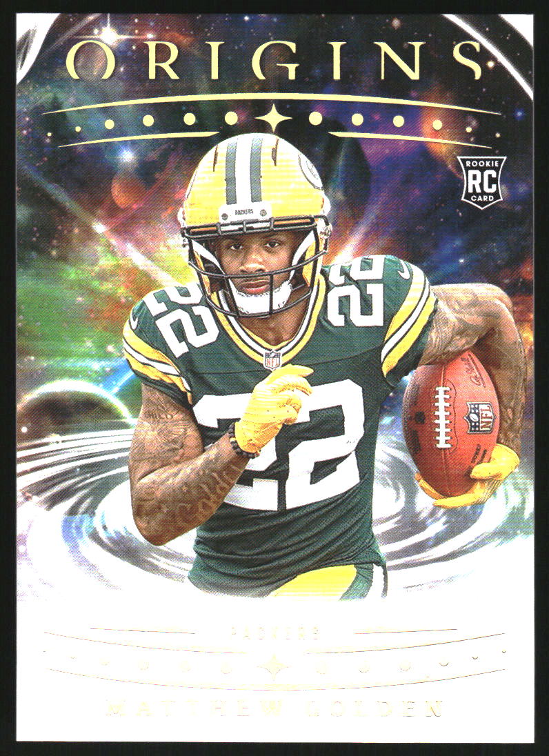 2025 Panini Origins #101 Matthew Golden RC