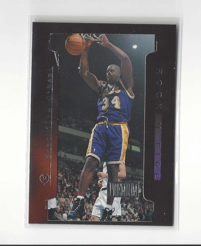 1997-98 SkyBox Premium Rock 'n Fire #3 Shaquille O'Neal