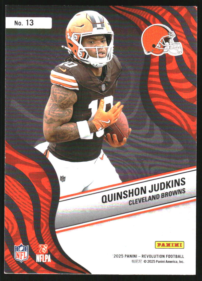 2025 Panini Revolution New Wave #13 Quinshon Judkins