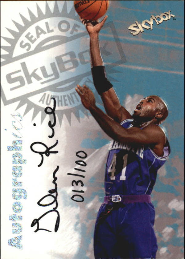 1997-98 SkyBox Premium Autographics Century Marks #89 Glen Rice