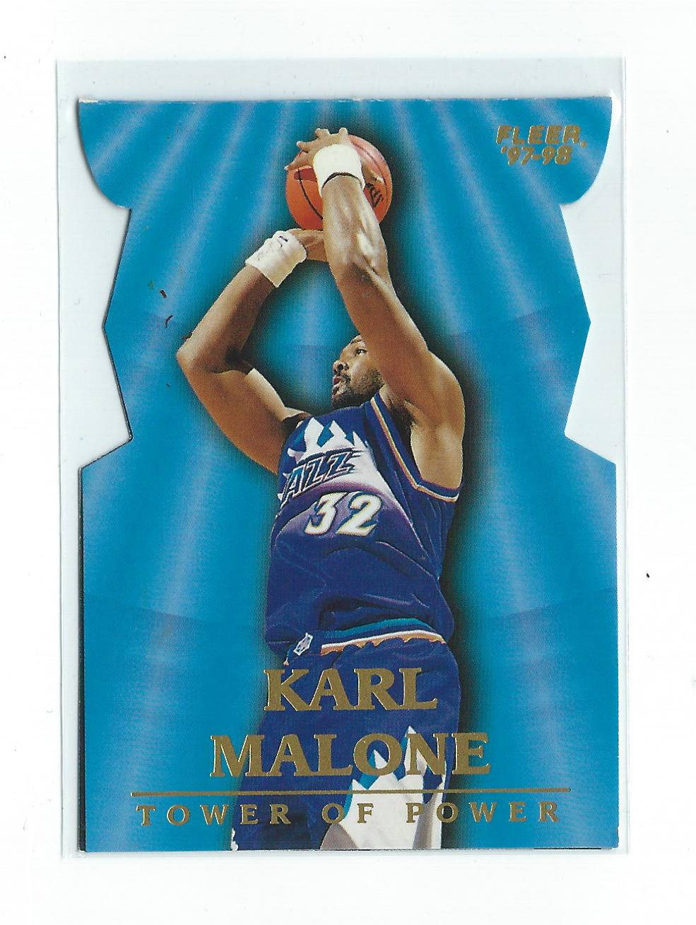 1997-98 Fleer Towers of Power #6 Karl Malone