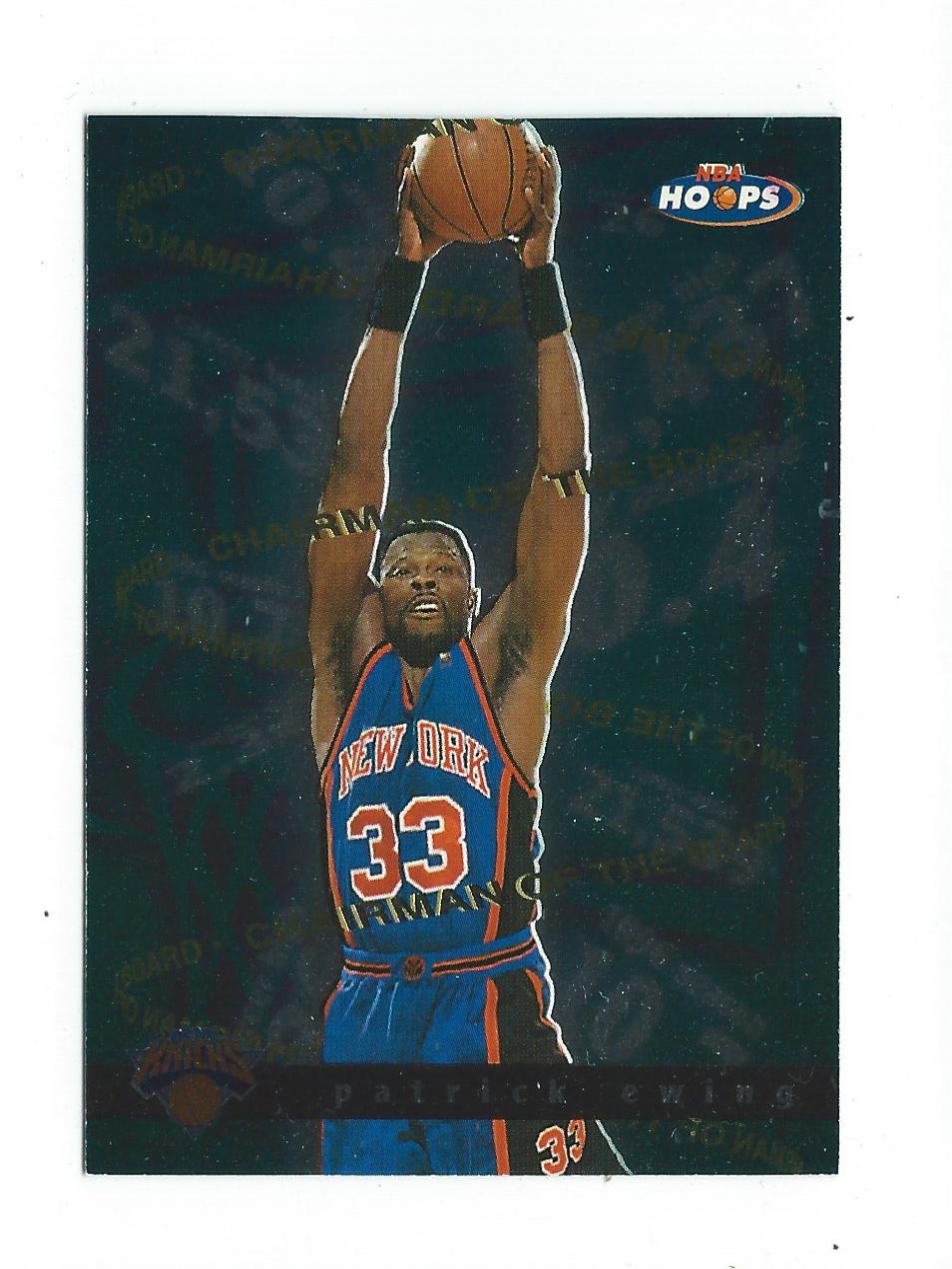 1997-98 Hoops Chairman of the Boards #CB4 Patrick Ewing
