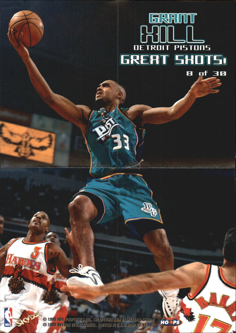 1997-98 SkyBox Premium #1 Grant Hill on Fanatics Collect