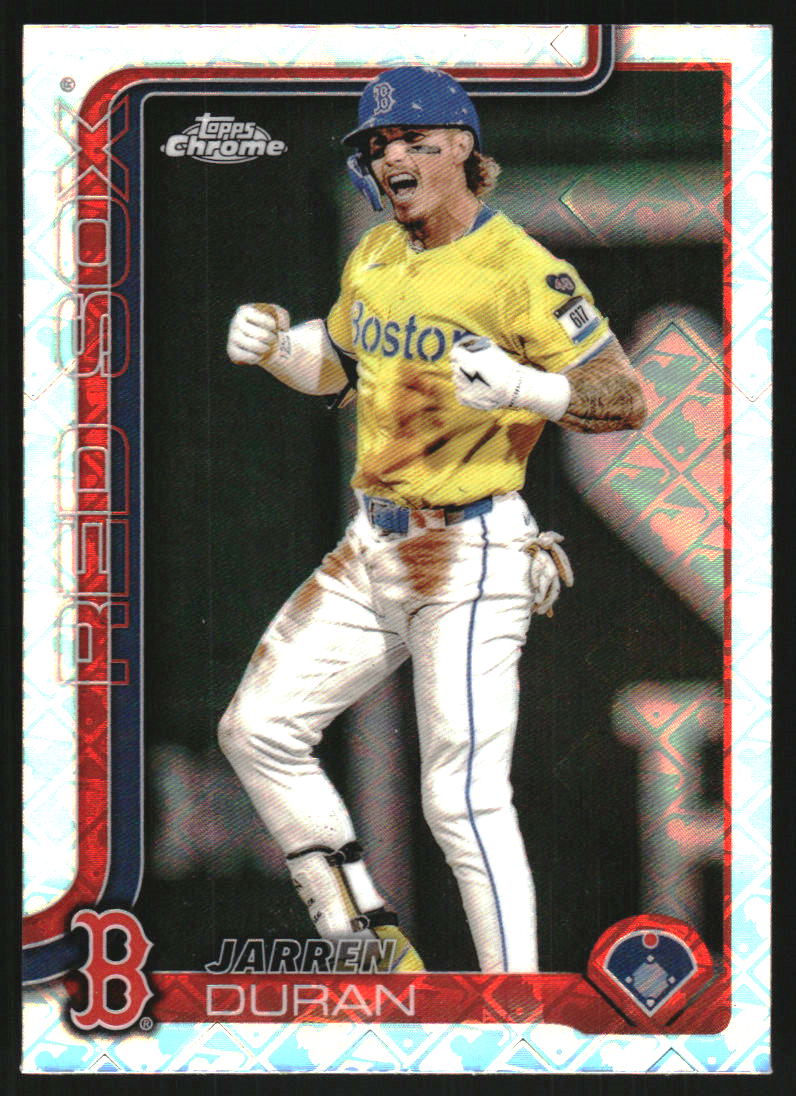2025 Topps Chrome Logofractor #79 Jarren Duran