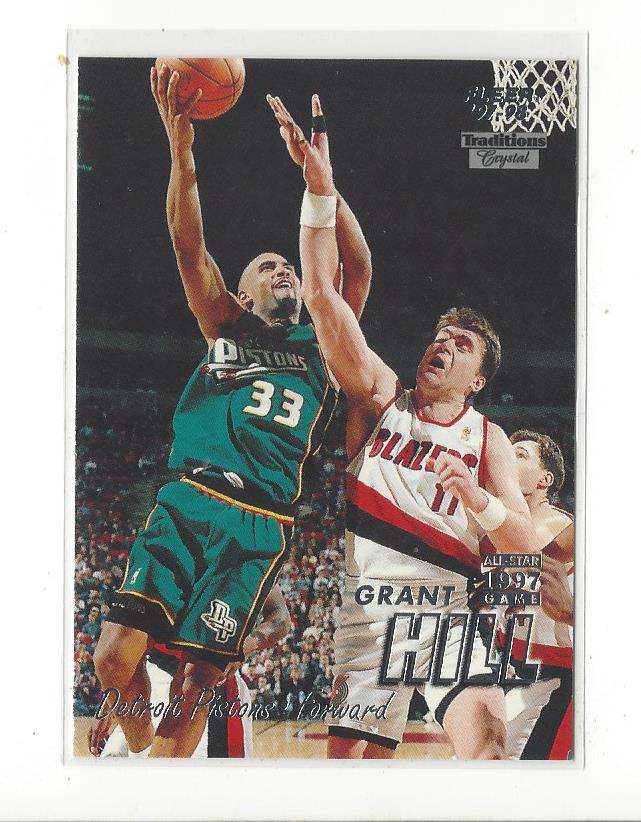 1997-98 Fleer Crystal Collection #33 Grant Hill