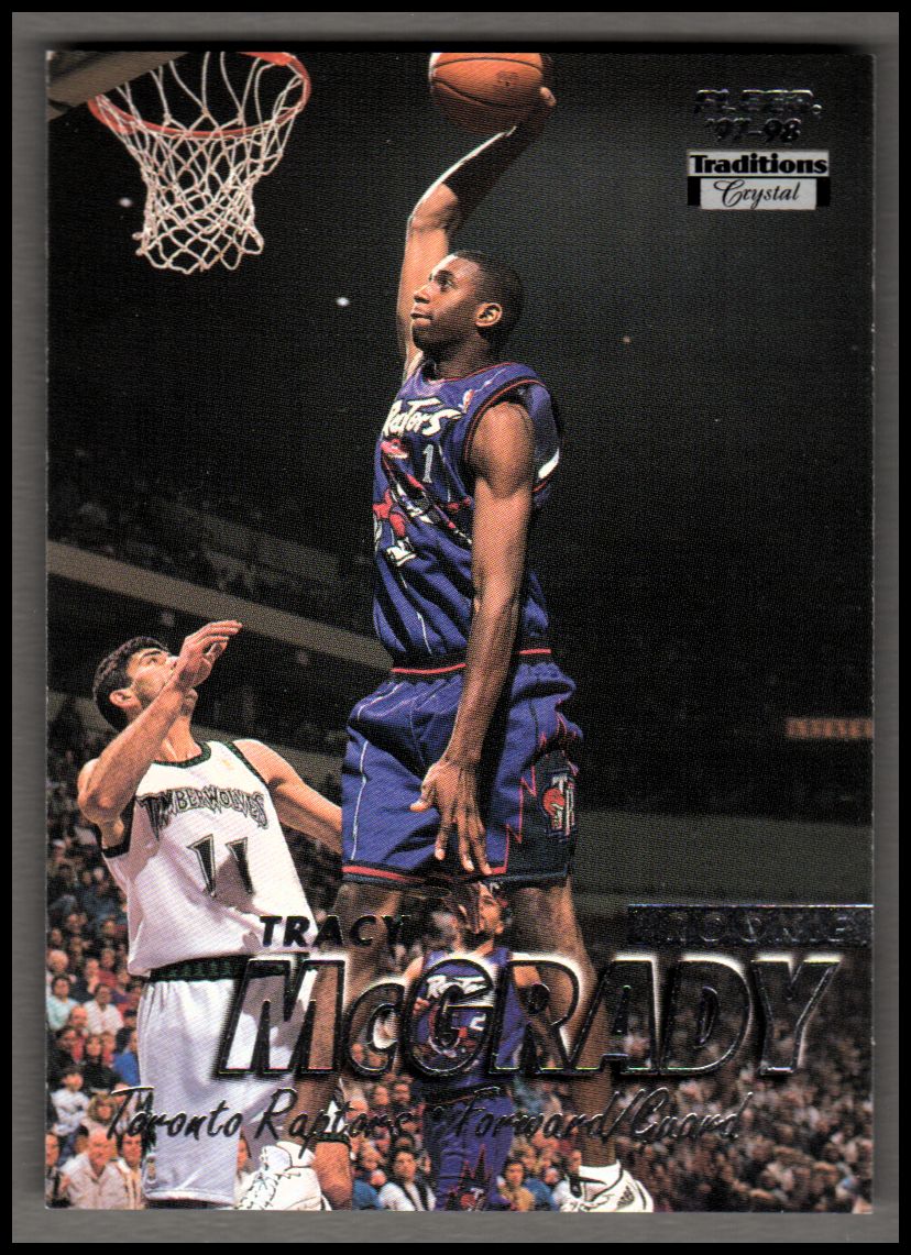 1997-98 Fleer Crystal Collection #226 Tracy McGrady