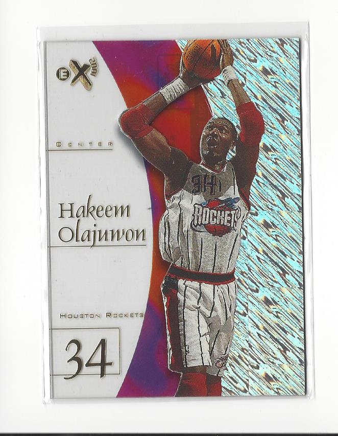 1997-98 E-X2001 #25 Hakeem Olajuwon