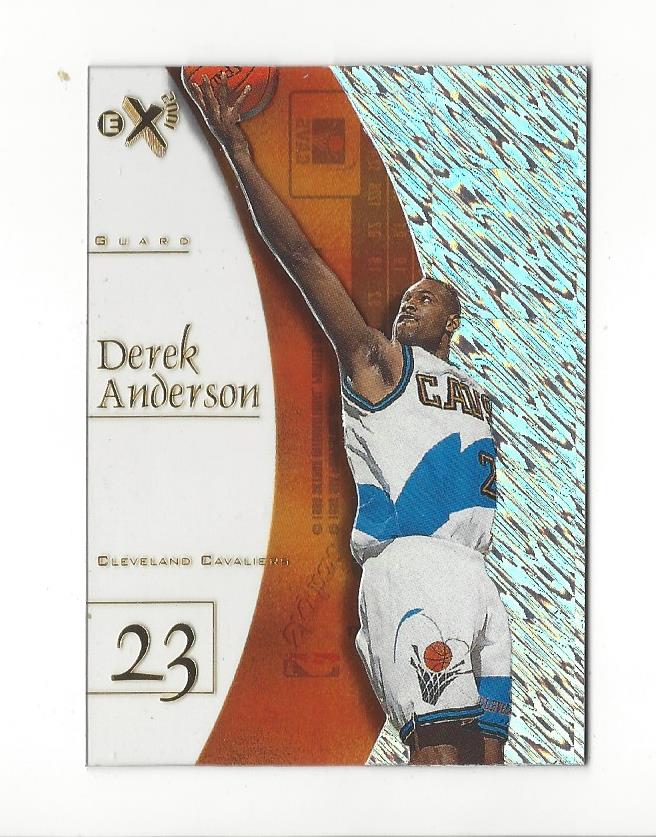 1997-98 E-X2001 #63 Derek Anderson RC