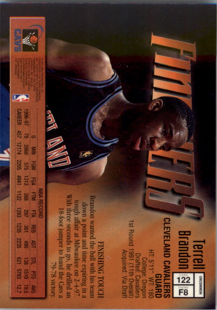 1997-98 Finest Basketball Card Pick (Base) 102-315 - Picture 43 of 361