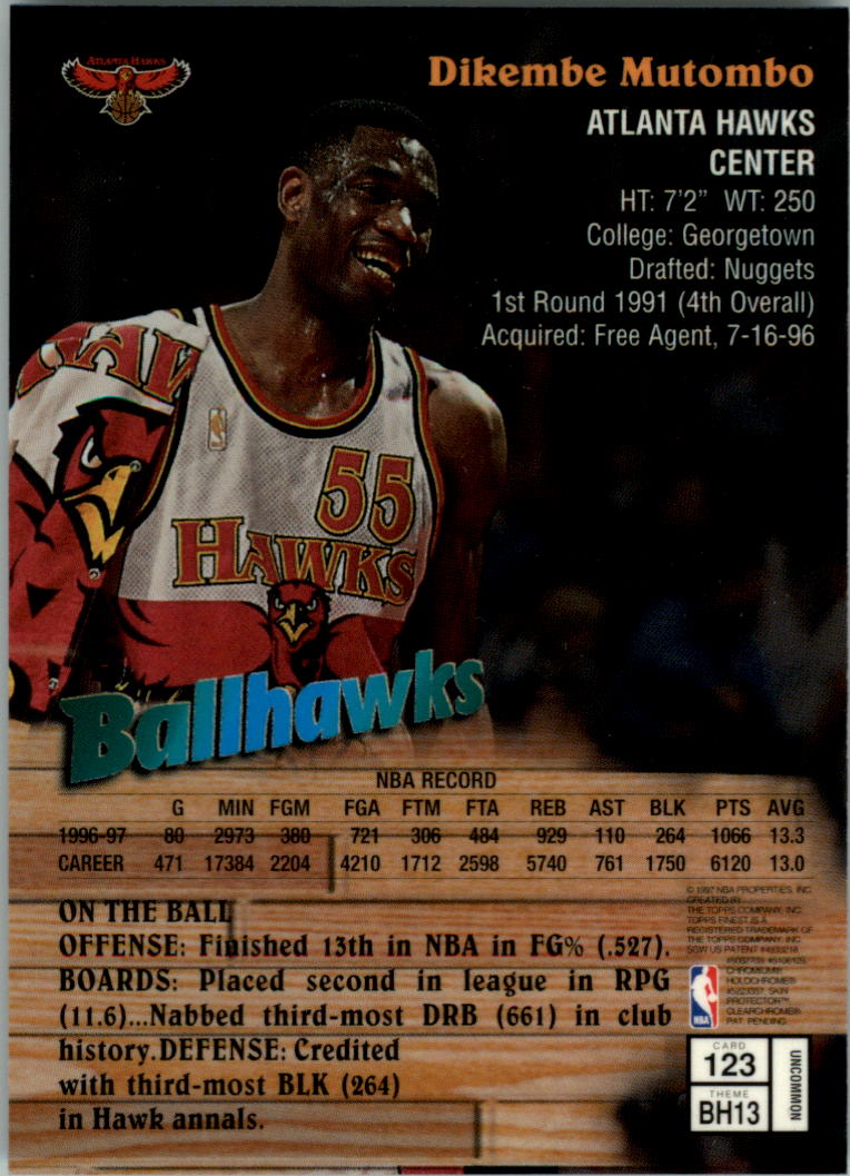 1997-98 Finest Basketball Card Pick (Base) 102-315 - Picture 45 of 361