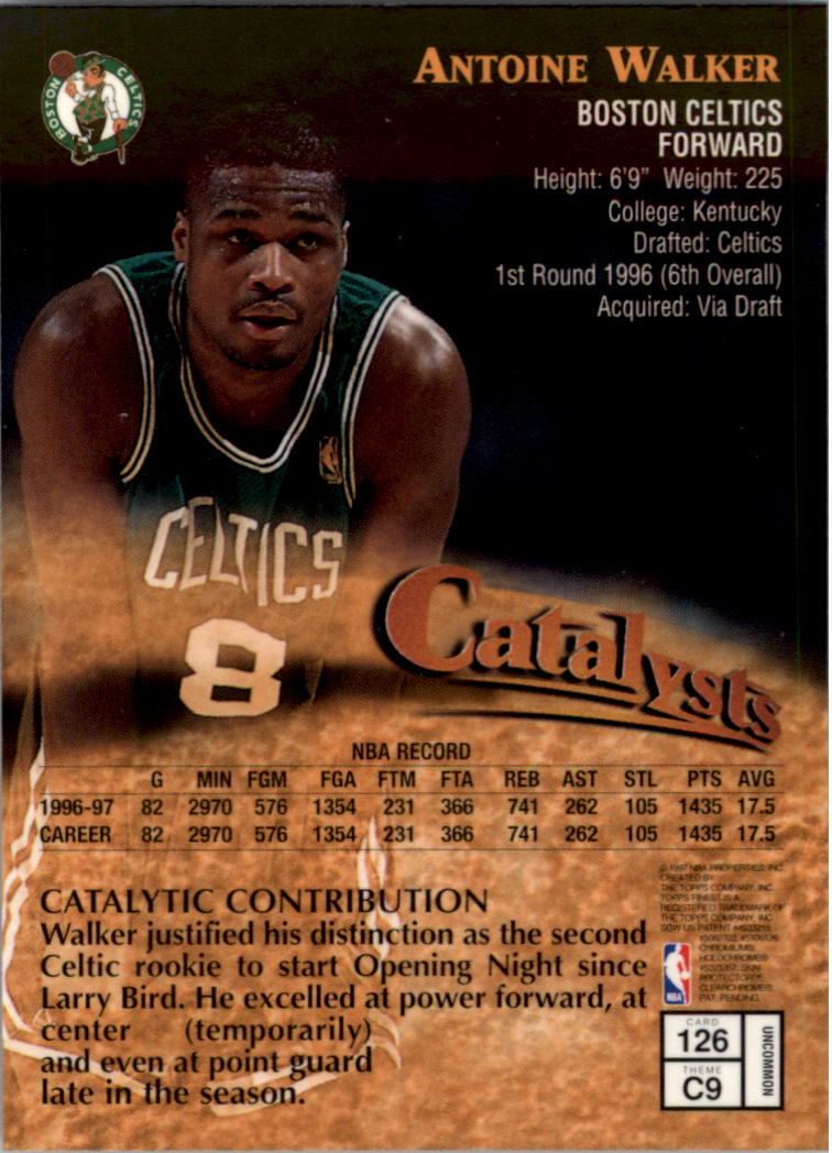1997-98 Finest Basketball Card Pick (Base) 102-315 - Picture 50 of 361