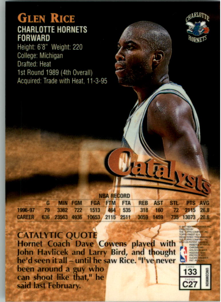 1997-98 Finest Basketball Card Pick (Base) 102-315 - Picture 63 of 361