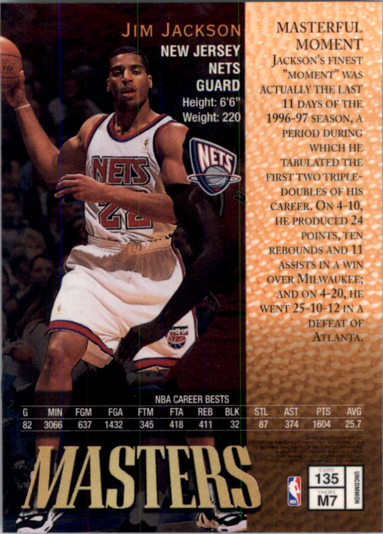 1997-98 Finest Basketball Card Pick (Base) 102-315 - Picture 67 of 361